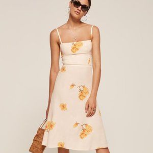 Reformation Afternoon Dress in tangier, Size 6